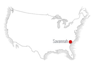 Savannah-Georgia-map